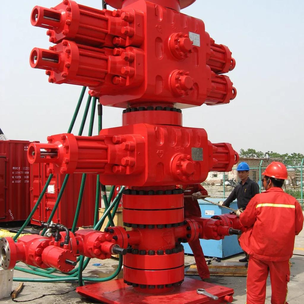 Environmental monitoring at an oil drilling site