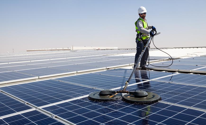 Solar panels and clean energy generation