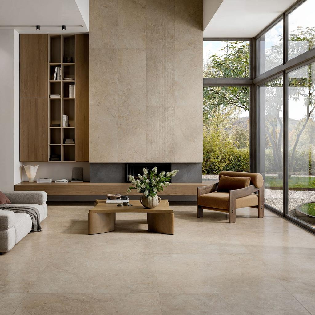 Interior stone finishes